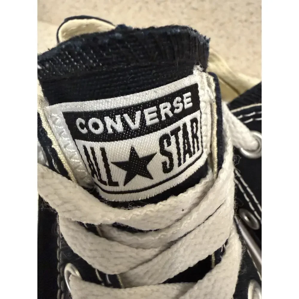Converse All Star Black Low Top Youth Kids Sneakers Size 12